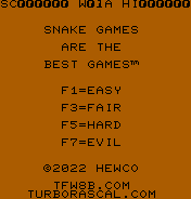 Snake games are the best games